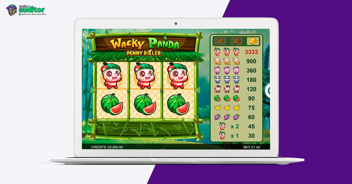 80 Free Spins for $1 on Wacky Panda slot